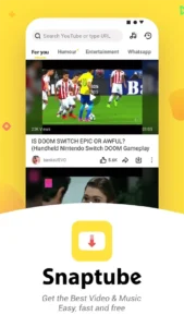 SnapTube Mod APK 2026 – Download Free for Android [Premium Unlocked] 4